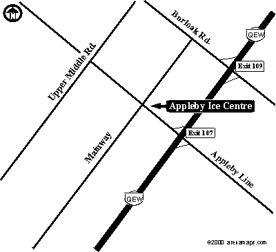 Appleby Ice Centre - Map